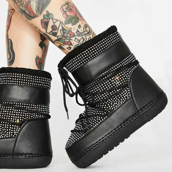 𝙇𝙖𝙨𝙩 𝙎𝙞𝙯 6 💎Rhinestone Embellished M🌚on - Picture 7 of 8